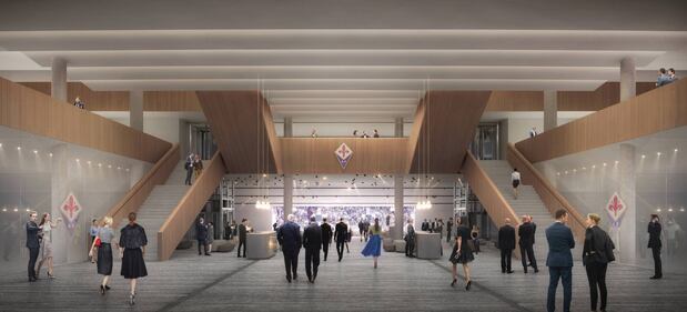 Ecco il piano per il nuovo stadio della Fiorentina 10