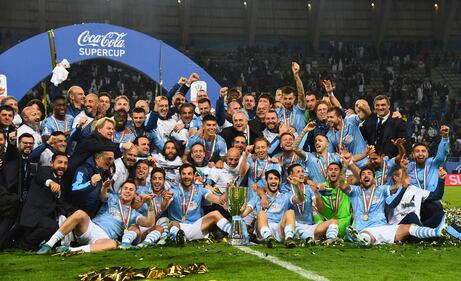 Lazio in trionfo a Riad: le immagini della festa biancoceleste 8