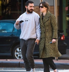 Shia LaBeouf e la sua futura sposa Mia Goth 4