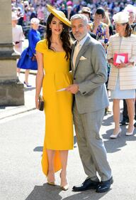 Royal Wedding: George Clooney e Amal alle nozze 2