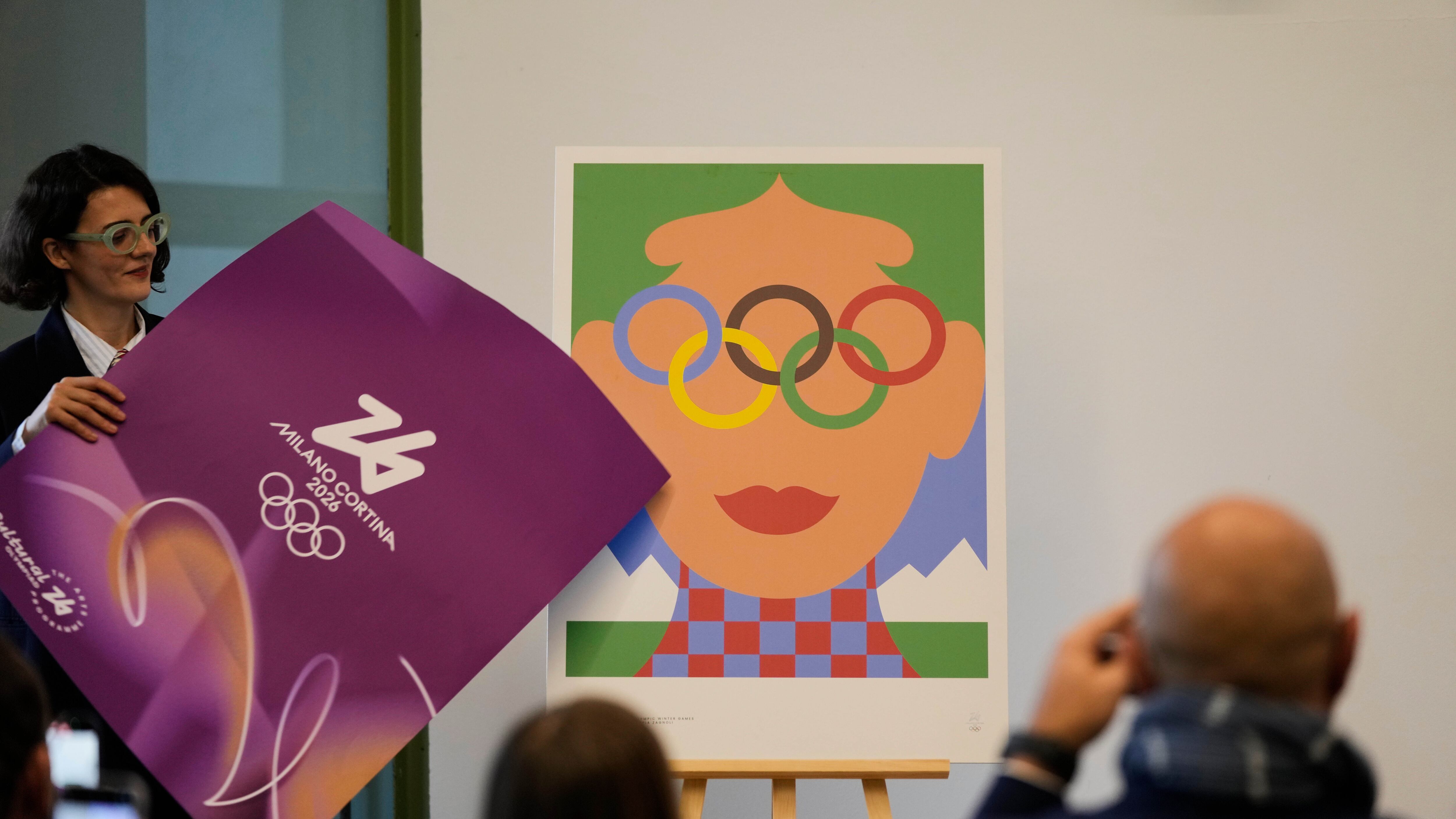 Svelati in Triennale i poster dell'Olimpiade