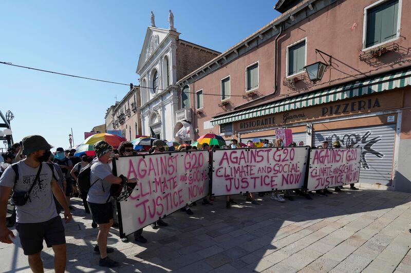 Scontri al G20 di Venezia 2