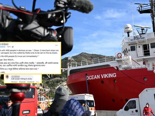 "Chiamate la Ocean Viking". Quello strano messaggio per il barcone al largo di Malta