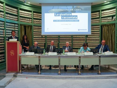 Presentato al Senato il libro degli avvocati Ponti e De Pauli “La giustizia raccontata. Le sfide dell’avvocato tra presente e futuro”