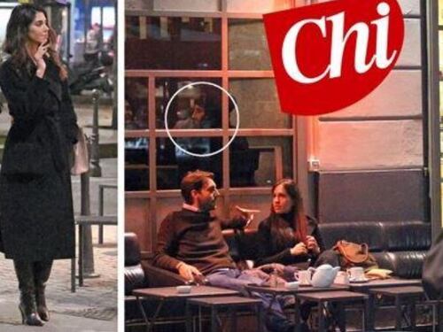 Belen incontra Iannone in un locale. Ma lo becca mentre bacia un'altra donna