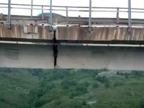 L'altro "Morandi" con la crepa. Mastella chiude il ponte a Benevento