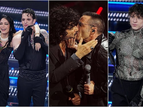 Achille Lauro punzecchia Damiano, Elodie e la confessione hot, il bacio di Kekko e Renga