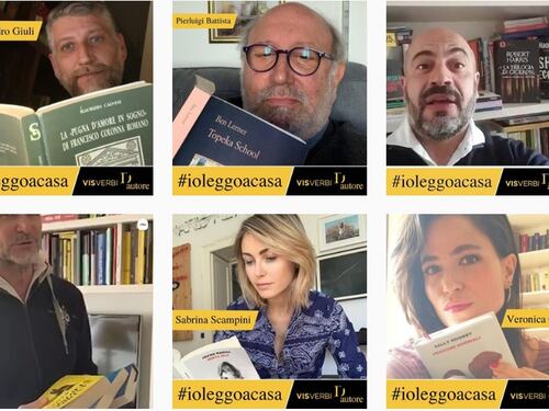 #IoLeggoaCasa, l'iniziativa letteraria contro il coronavirus