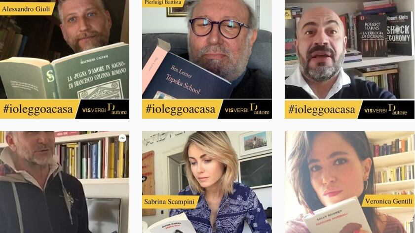 #IoLeggoaCasa, l'iniziativa letteraria contro il coronavirus