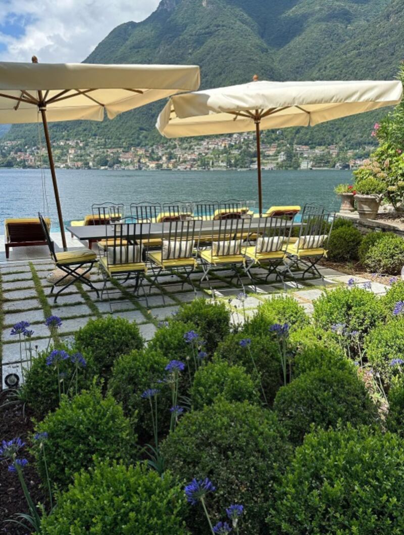 Le foto della villa dei Ferragnez sul lago di Como 2