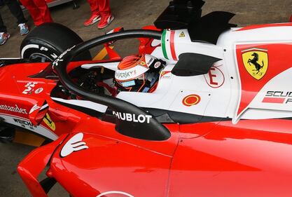 Ferrari, debutta Halo: la "gabbia" per la testa 1
