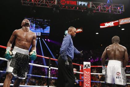 Il match tra Floyd Mayweather e Andre Berto 3