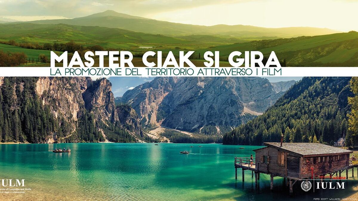 "Ciak si gira", un master per promuovere il territorio