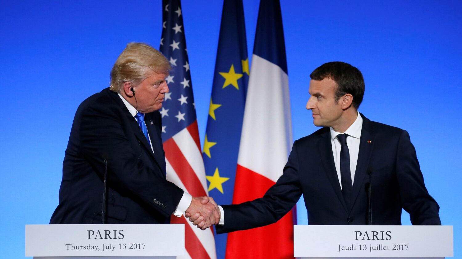 Trump, sorpresa a Parigi "Clima? Tutto può accadere"