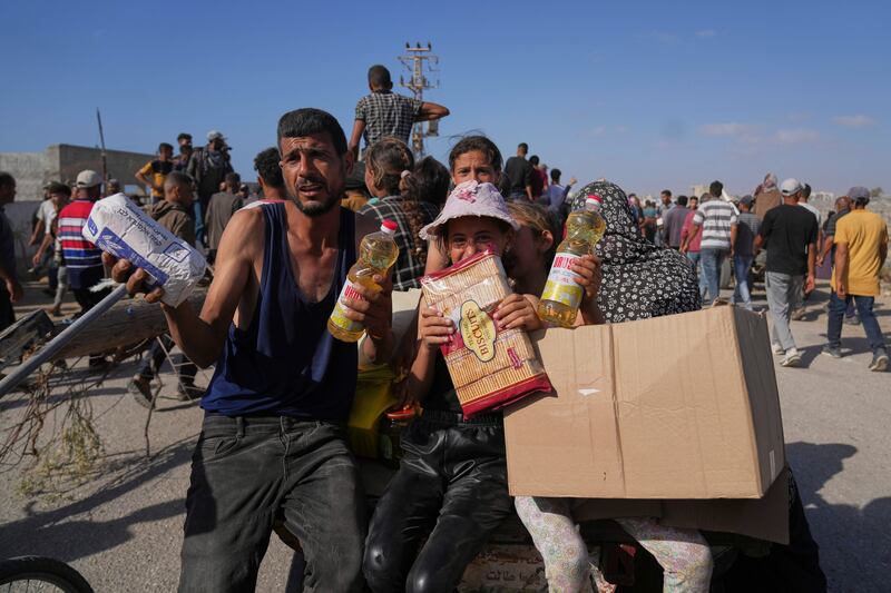 Caos aiuti a Gaza: le immagini della calca 9