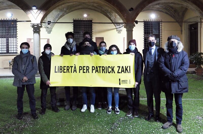 manifestazione Zaki
