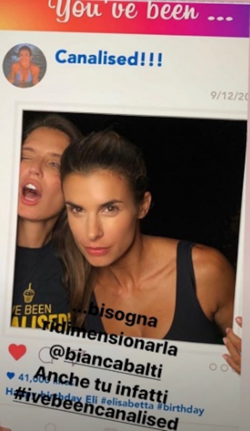 Festa a sorpresa per i 41 anni di Elisabetta Canalis 8