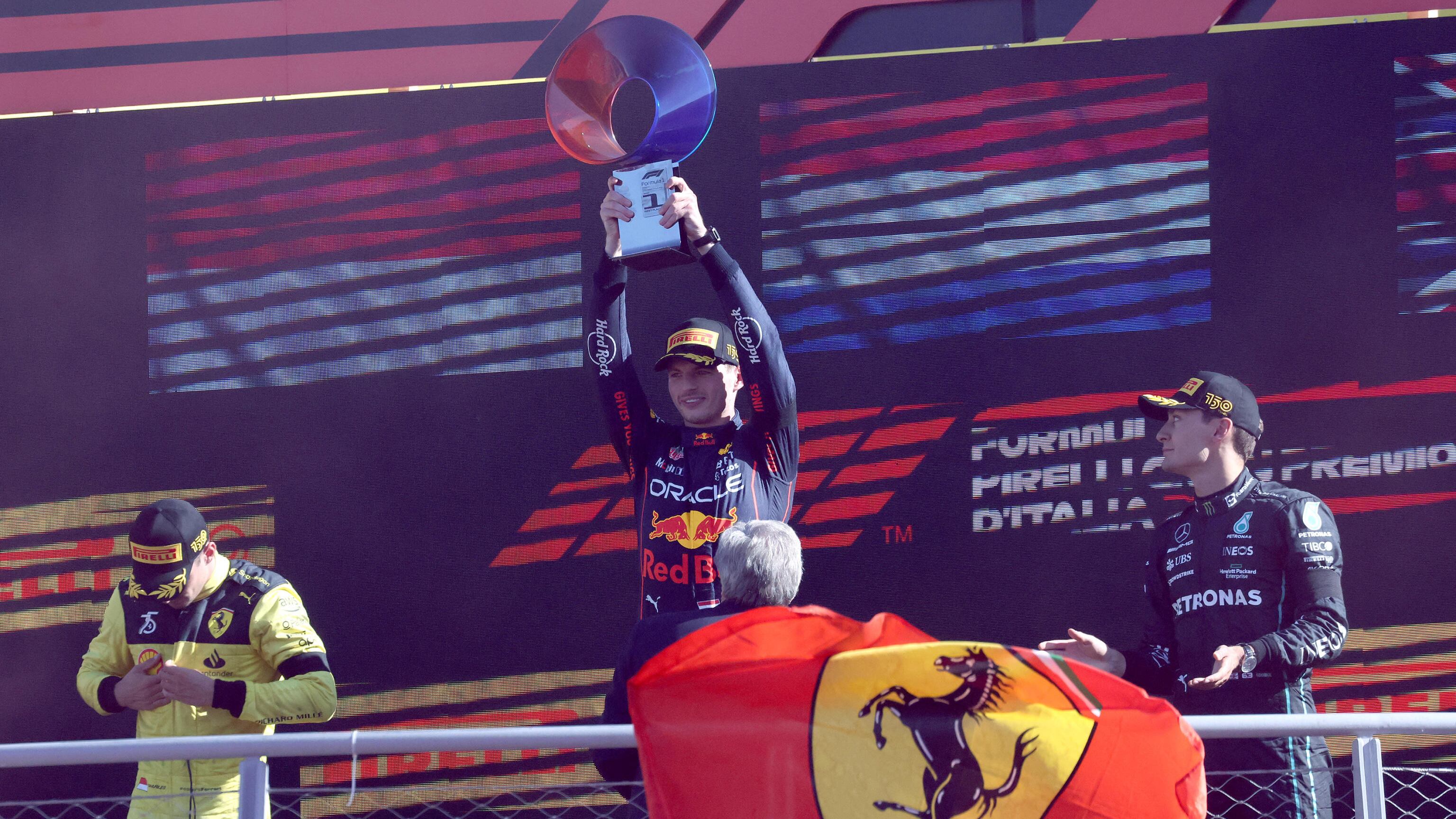 La legge di Max nel parco. Solita illusione Ferrari e la Red Bull se la beve