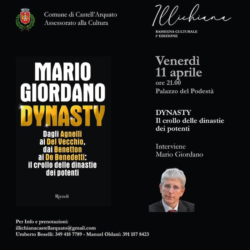 Locandina Mario Giordano Dynasty