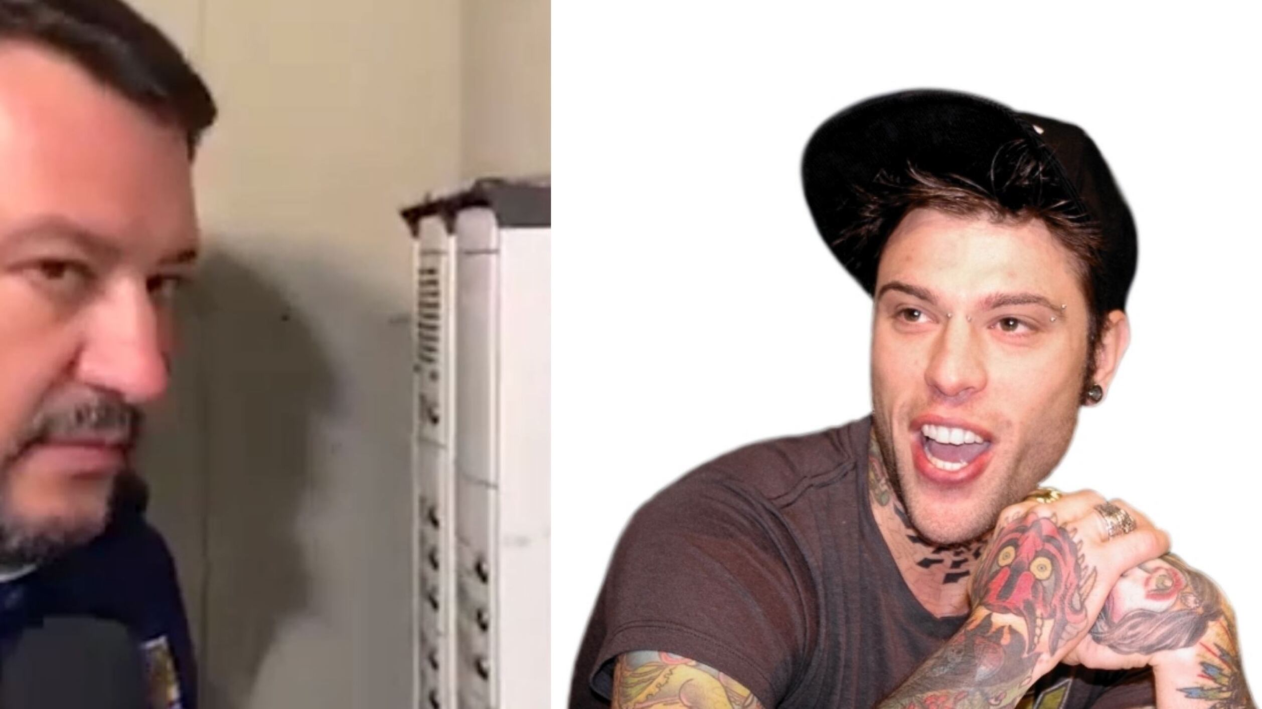 Salvini citofona allo spacciatore. E Fedez: "Sembri un testimone di Geova"