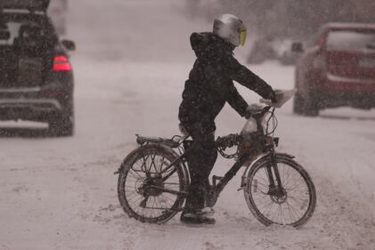 New York deserta per la tempesta 5