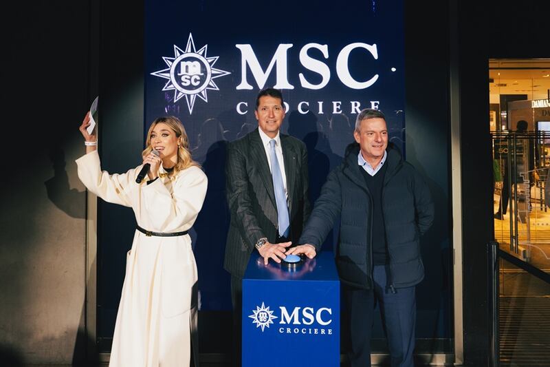 Msc Crociere porta "il mare" a Milano 1