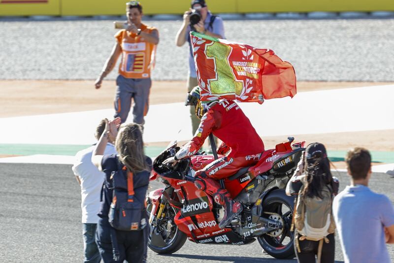 Il trionfo mondiale di Pecco 2
