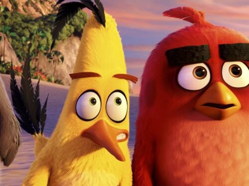 Un volo un po' stentato per gli "Angry Birds" animati