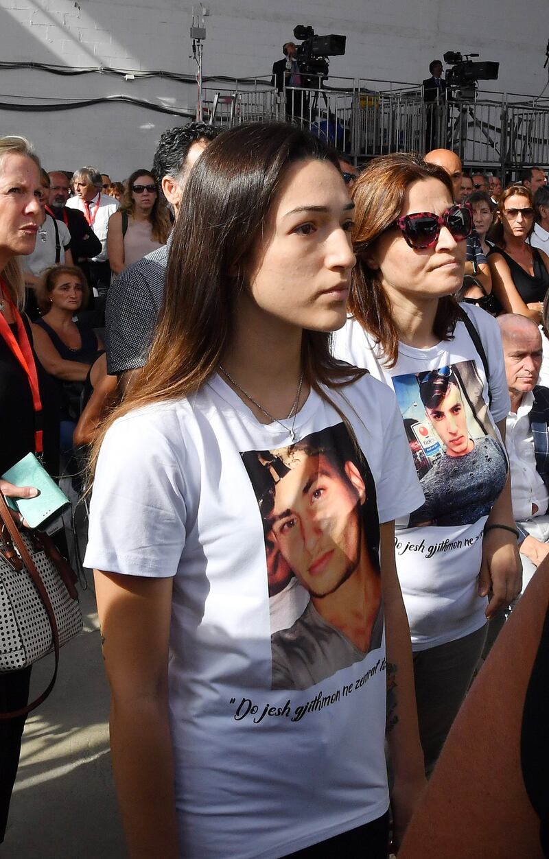 Genova, la commemorazione delle vittime del crollo ponte Morandi 2