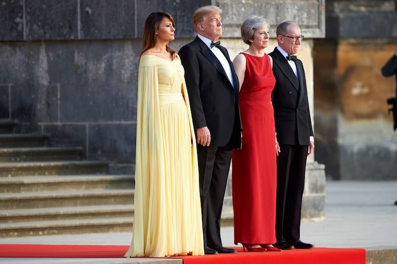 Melania Trump nel Regno Unito 5
