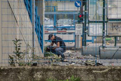 Aereo caduto a Milano 2