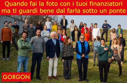 La satira del giorno: la foto aziendale delle sardine 1