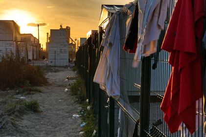 Così si presenta la Giungla dei migranti dopo lo sgombero 4