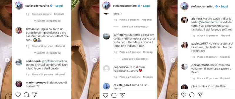Commenti De MArtino
