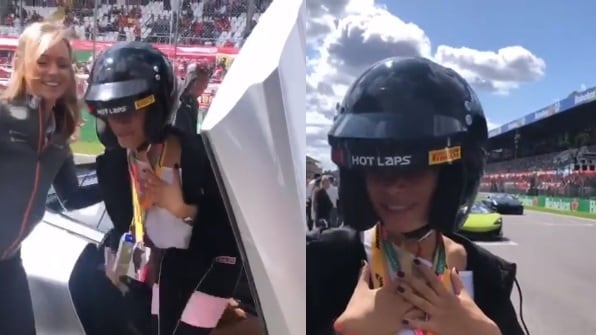 Elodie a Monza, folle corsa con la McLaren: "Ero terrorizzata"