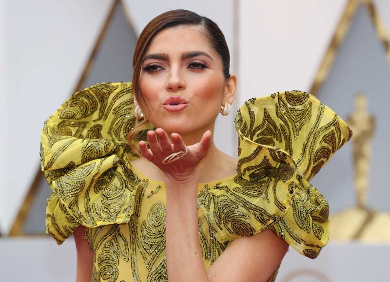 Blanca Blanco alla notte degli Oscar 6
