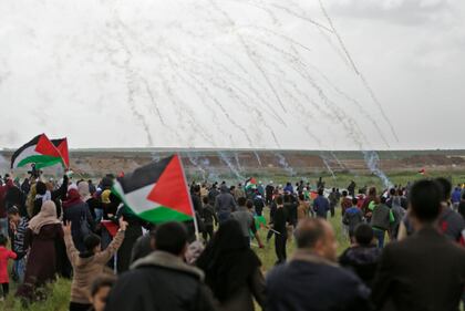 Scontri al confine tra Israele e Gaza 6