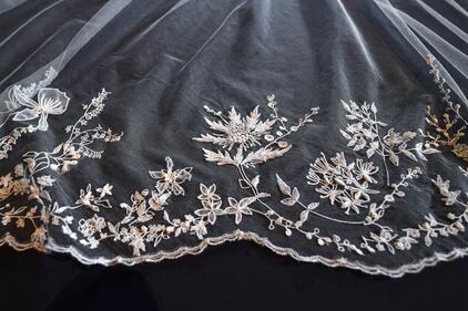 In mostra l'abito da sposa di Meghan Markle  3