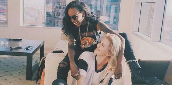 Ireland Baldwin e la rapper Angel Haze