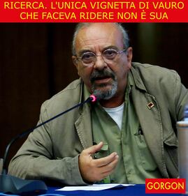 La satira del giorno. La verità su Vauro 1