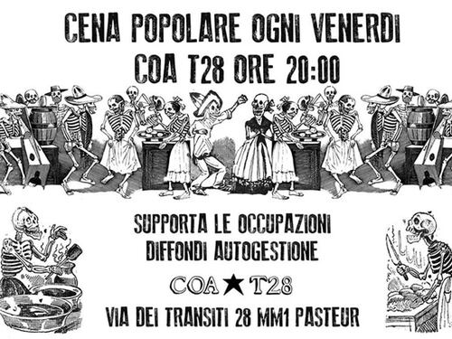Gli eventi che inneggiano alle occupazioni abusive che Sala non vede
