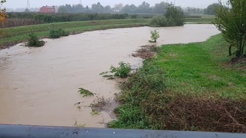Maltempo in Veneto. Ponte della Priula: crolla il ponte 7