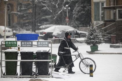 Bufera di neve in tutta Europa 2