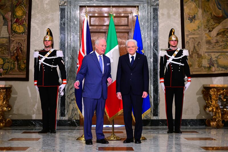 Carlo III e Camilla, primo giorno in Italia 19