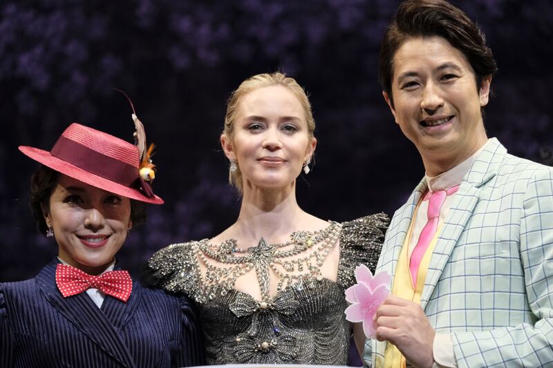 Emily Blunt alla prima giapponese di Mary Poppins: foto 7
