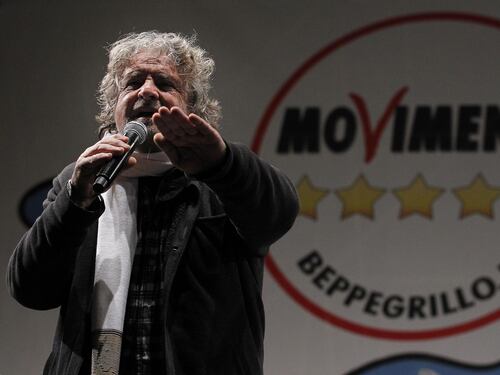 Grillo: "Il Pd è impresentabile. Boldrini e Grasso sono foglie di fico"