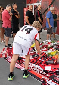 Il tributo a Franco Baresi