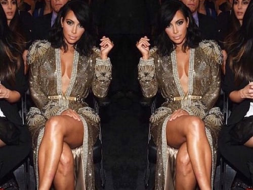 Kim Kardashian foto private con Kanye West