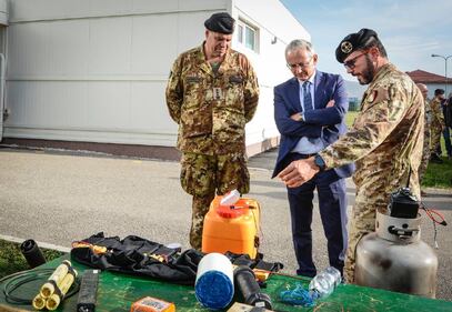 Il Generale Ciotti ha incontrato i militari dell'ORF Battalion 1
