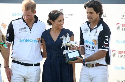 Meghan Markle e il Principe Harry alla partita di polo: foto 2